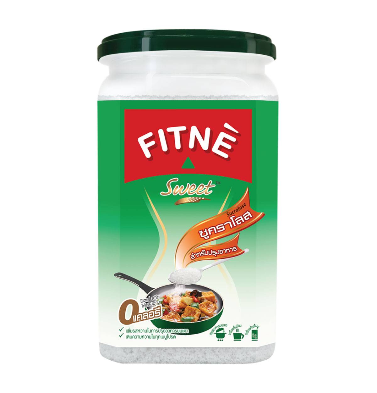 FITNE’ Sweet Sucralose Sweetener for Cooking (Intense Sweetener) 250g.